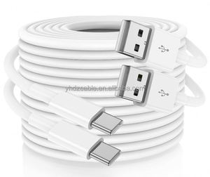 2.4A Fully Compatible 1M 2M <b>3M</b> <b>USB</b> <b>C</b> Fast Charging <b>Cable</b> for iPhone 15 16 Samsung Bank S23 Android Phone <b>USB</b> Charging Data <b>Cable</b> - Product Image 4