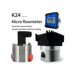 Pengukur Aliran Bensin <span class=keywords><strong>Diesel</strong></span> Air <span class=keywords><strong>Digital</strong></span> Elektronik Aloi Aluminium Tegangan Tinggi K24 Flowmeter Aliran Turbin <span class=keywords><strong>Digital</strong></span> K24 - Product Image 4