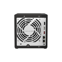 Serveur de stockage NAS mini haute performance Qnap Ts-466C 2.5Gbe avec SSD M2 Nvme 4 baies 8 Go 16 Go