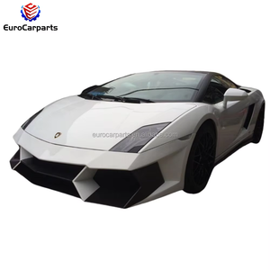 Kit carrosserie en fibre de carbone Lam <span class=keywords><strong>Gallardo</strong></span> LP550 2008-2012, état neuf, accessoires de voiture, pare-chocs avant et arrière, jupes latérales, diffuseur arrière - Product Image 3