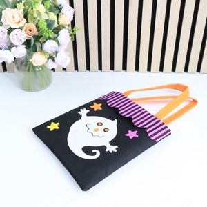 Gran oferta, bolsa de almacenamiento de nuevo diseño, bolsas de fieltro con temática de Halloween, solución de almacenamiento de viaje, bolsa de compras de fieltro - Product Image 5