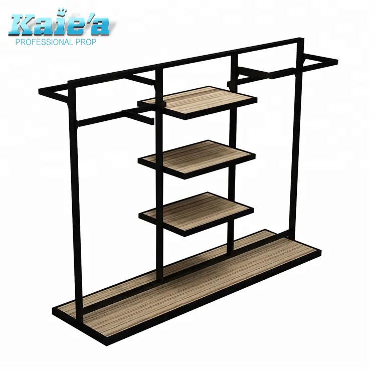 Großhandel metall kleidung shop decor möbel boutique bekleidungs display stand rack