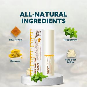 Pegatinas Personalizadas Bálsamo Labial Hidratante de Sebo de Res y Miel Natural para Eliminar Piel Muerta - Product Image 4