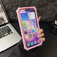 Coque de téléphone antichute à quatre coins pour iPhone 18 17 Air 16 15 14 13 12 11 Pro Max, antichoc magnétique antidérapante, vente en gros
