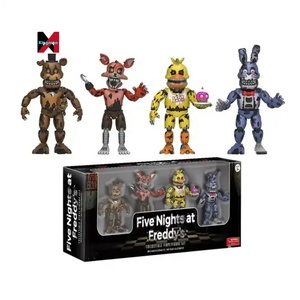 Nouvelle arrivée nuits figurines d'action 4 pièces/paquet FNAF jouet modèle cinq nuits chez <span class=keywords><strong>Freddy</strong></span> Juguetes Peluches Al Por Mayor - Product Image 5