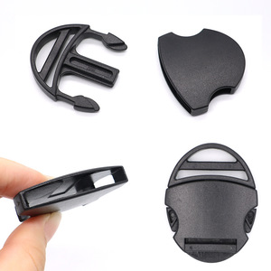 Hebilla de Plástico A180 de 25 mm Ajustable de un Solo Tirón para Riñonera, Correa de Hombro, Accesorio para Mochila - Product Image 1