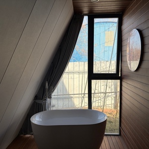 Maison préfabriquée triangulaire, cabane modulaire, partenaire commercial d'exportation, retraite en montagne, deuxième maison, <span class=keywords><strong>bureau</strong></span> mobile, qualité approuvée - Product Image 1