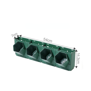 Plant Pots Self Watering Planter Hanging Outdoor Indoor Plastic Gardening Wall Flower Plant Pots Self Watering Wall Planter Vertical Garden