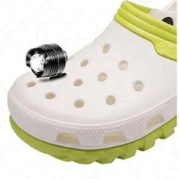 مصباح إضاءة أمامي على شكل جلد التمساح للأطفال مصباح LED الأكثر مبيعاً مصابيح إضاءة أمامية للأحذية مصباح LED للأحذية للمشي والجري الليلي