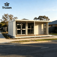 Usine de fabrication de maisons préfabriquées écologiques, maisons conteneurs extensibles, maisons préfabriquées rapides pour l'Australie