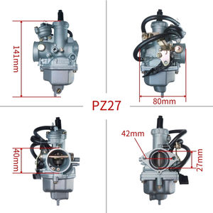 Carburador de estrangulador manual PZ27 para motor CG125 CG150 ATV <span class=keywords><strong>Pit</strong></span> Dirt <span class=keywords><strong>Bike</strong></span> Gokart Buggy motocicleta CG <span class=keywords><strong>XL</strong></span> 125cc 150cc - Product Image 6