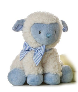 Đồ Chơi Nhồi Bông Lông Cừu Tùy Chỉnh Với Ruy Băng Đồ Chơi Nhồi Bông Thú Nhồi Bông Màu Hồng Thời Trang - Product Image 5