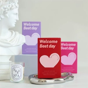 Caja de tarjetas de recuerdo de boda de gran oferta personalizada al por mayor con tarjeta de amor para dulces de boda y <span class=keywords><strong>chocolate</strong></span> - Product Image 1