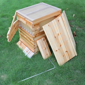 <span class=keywords><strong>Prix</strong></span> <span class=keywords><strong>d</strong></span>'usine Ruche à <span class=keywords><strong>miel</strong></span> à évacuation automatique, boîte de ruche complète pour apiculture avec 7 cadres automatiques en plastique - Product Image 2