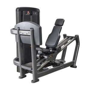 <span class=keywords><strong>Machine</strong></span> d'entraînement des jambes en acier à charge par broche pour usage commercial, équipement de musculation, presse à jambes assise à 45 degrés pour salle de sport - Product Image 1