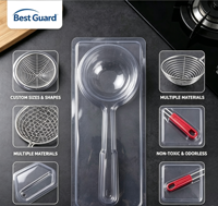 Emballage en blister personnalisé pour passoire de cuisine, coque en plastique PVC transparent