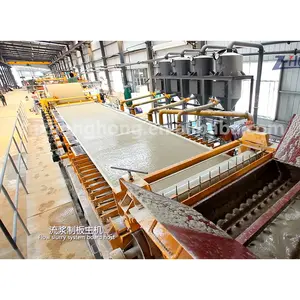 Intelligente En Hoge Automatische Decoratieve Partitie Wandpaneel Calcium Silicaat Board Making Machine