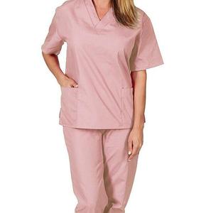 Nuevo estilo hospitales colores OEM impreso enfermera quirúrgica traje Scrub uniforme Unisex conjuntos sueltos transpirables para salones de belleza - Product Image 2