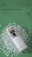 Diffuseur désodorisant automatique en plastique ABS Distributeur d'aérosol mural LCD à piles Lavande pour hôtels Solide