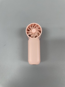 Ventilateur portable rechargeable 5 vitesses réglables, format mini rouge à lèvres 85g, mini ventilateur turbo avec affichage numérique LED, commande en gros - Product Image 5