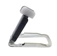 Luz de libro recargable por USB LED ultraligera 200mAh batería integrada silicona Clip ajustable en luz de libro