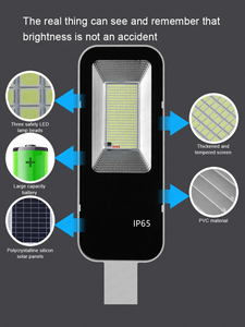 Lampe Solaire 1000W 2000W 3000W 4000W 5000W 8000W 9000W 10000W Tout en Un Et Rechargeable Commercial De Rue Ip66 Étanche - Product Image 2