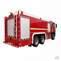 Camion de pompage d'eau haute performance Sinotruk HOWO 6x4 Diesel neuf, poids lourd, pour lutte contre les incendies, >450 ch, norme EURO 5, grande capacité