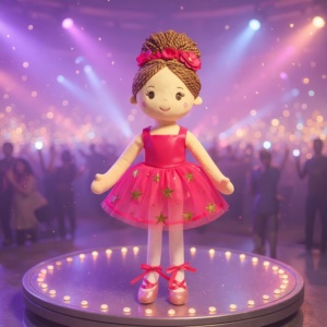 Super morbido nuovo carino stracci bambola danza principessa trapunta PP cotone pieno regalo per bambini per ragazze che ballano Ballerina - Product Image 5