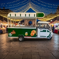 Chariot alimentaire pour bananes et chocolats surgelés avec compartiment à glace sèche, construction métallique résistante à la rouille, idéal pour la vente en bord de mer et à la piscine