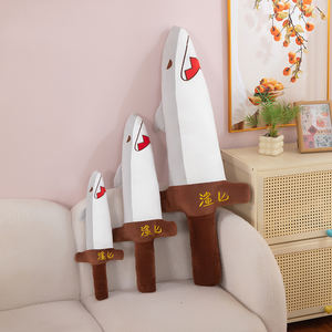 Requin Sculpture Drôle Homophonique Terrier Mignon En Peluche Jouet Sisal Dague <span class=keywords><strong>Épée</strong></span> et Bras <span class=keywords><strong>Épée</strong></span> pour Chats et Chiens - Product Image 4