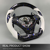 Volant en fibre de carbone forgé pour BMW E90 E91 E92 E93 E80 E83 E81 E82 E87 E39 E36 E46 M3 mise à niveau des accessoires intérieurs
