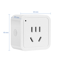 Controlador Universal TUYA y Smart Life App, Sistemas de Hogar Inteligente, Interruptor de Botón, Especificaciones de Control, Enchufe Inteligente Wifi YET6005WTB