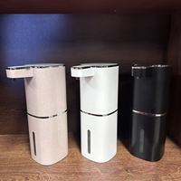 Distributeur automatique de liquide 420 ml avec écran carré pour distributeur de savon sans contact, toilettes, salle de bain