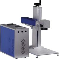 Nouvelle machine de marquage laser à fibre autonome pour PCB, gravure sur métal, refroidissement par air, contrôle EZCAD, marquage profond DXF/LAS/PLT/DWG