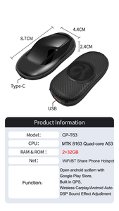 Mini Carplay ai hộp T63 2 + 32GB không dây Carplay <span class=keywords><strong>Android</strong></span> Auto ai box với Google Play - Product Image 6