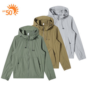 Tùy Chỉnh Thể Thao Đi Xe Đạp Chạy Áo Khoác Trọng Lượng Nhẹ Xe Đạp Không Thấm Nước Áo Gió Upf50 + Golf Đi Bộ Đường Dài Cắm Trại Người Đàn Ông Áo Khoác Leo Núi - Product Image 2