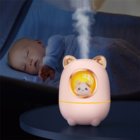 Livraison directe, humidificateur d'air Portable de 200ml, humidificateur d'aromathérapie mignon, Mini atomiseur ultrasonique, humidificateur d'air USB pour voiture et maison