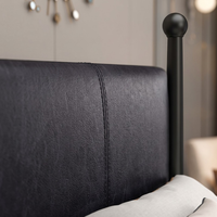 Base de Cama Metálica Resistente, Plataforma Estable, Sin Ruido, Sin Deformación, Mueble Duradero para Dormitorio