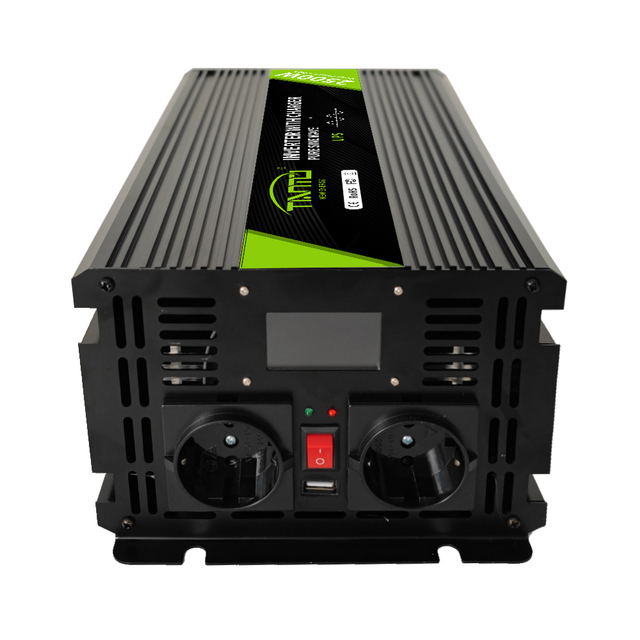 Tianmo 2500 Watt Sump Pump Backup Battery System Automatic Switch to Battery Inverter Power Pure Sine Wave Inverter Charger UPS