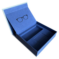 Étui de luxe pour lunettes de soleil du fabricant, boîte personnalisée pour lunettes et ensemble d'emballage en carton pour lunettes, vente en gros