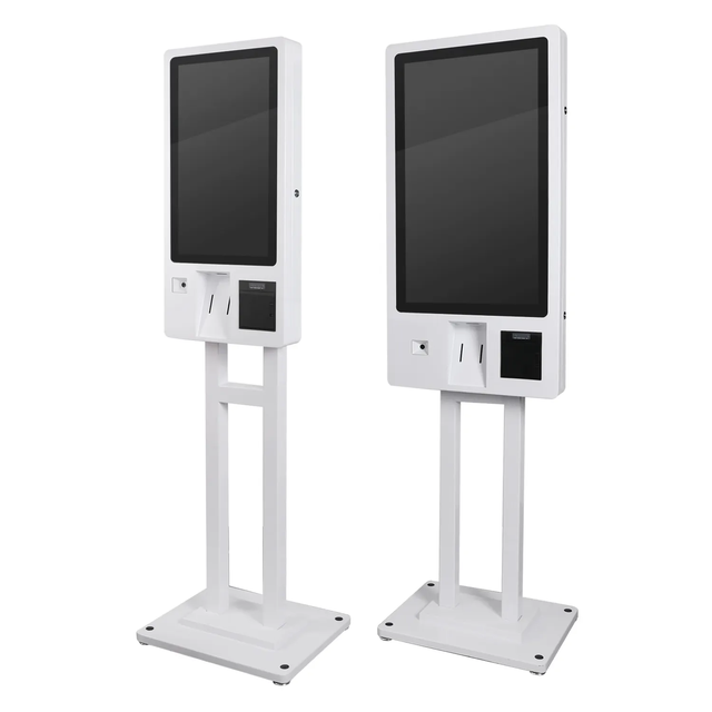 Supermarket Floor Standing Self-Service Payment Kiosk with Wall Hanging Touch Screen POS Printer SDK Function for Self-Ordering