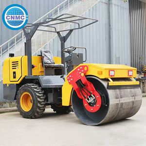 Yol için 8 Ton 9 Ton 7 Ton Mini actor ktör Ride-On tipi çift davul vibrasyonlu silindir - Product Image 3