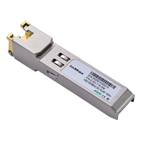 Module émetteur-récepteur en cuivre 10/100/1000 Mbps 2.5G 1000BASE-T SFP RJ45, module fibre optique compatible pour réseau local câblé FTTX