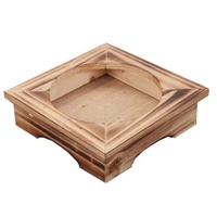 Plateau de service en bois coréen Anti-chaleur Teppanyaki, Pot chaud, soupe de soja, bol en pierre, Base en bois