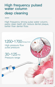 Large Capacity 600ml Professional Oral Irrigator 10 Modes 7 Jet Tips <strong>Water</strong> <strong>Flosser</strong> <strong>Water</strong> Pick Dental Oral Irrigator - Product Image 2