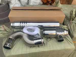 Raccords de cheminée en acier inoxydable à paroi simple en forme de S de 75 mm pour chaudière à gaz / chauffe-eau à gaz / cuisinière à gaz - Product Image 4