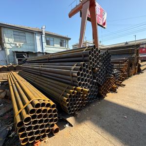 Tubería Redonda de Acero al Carbono Soldada ERW MS de Longitud Estándar de 6m 12m, Certificación API GS, Tuberías Estructurales para Petróleo y Gas GB - Product Image 2