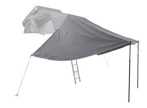 Lều cắm trại ngoài trời 3-4 người với mái nhôm và phụ kiện thang kích thước lớn vỏ cứng loại giằng thẳng - Product Image 6