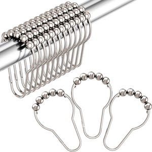 <span class=keywords><strong>Anneau</strong></span> de suspension flexible en métal en forme de gourde pour <span class=keywords><strong>rideau</strong></span> de douche, accessoire de <span class=keywords><strong>rideau</strong></span> - Product Image 2