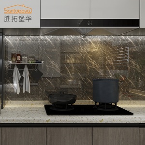 Decoración de interiores, <span class=keywords><strong>en</strong></span> forma de U de diseño de cocina de grano de madera de Australia apartamento moderno del Gabinete de cocina - Product Image 4